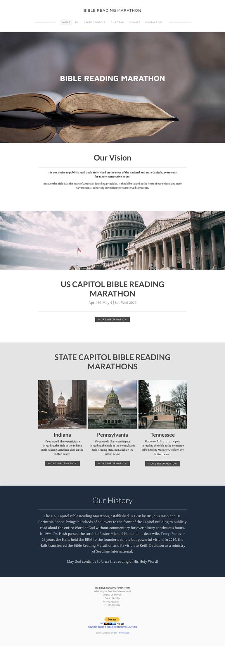 Capitol BRM Website